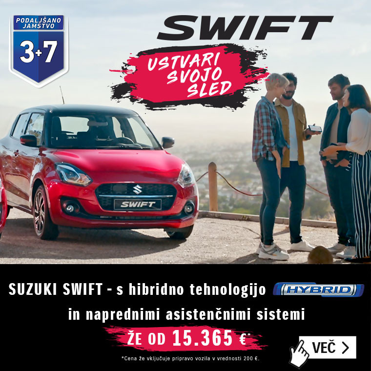 SUZUKI SWIFT že od 15.365 EUR!